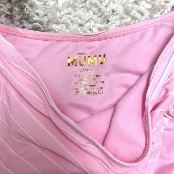 NEW Show Me Your Mumu Bella Bottoms in Frenchie Pink Rib - Picture 7 of 10